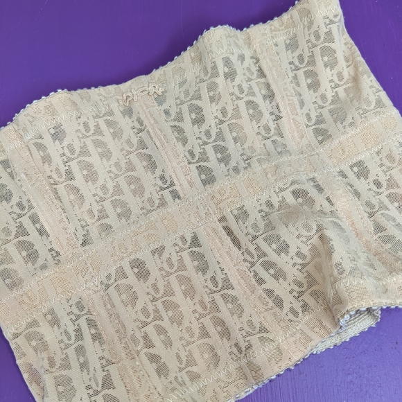 Flash sale ⚡Vintage Dior corset Sheer Monogram - Picture 4 of 5
